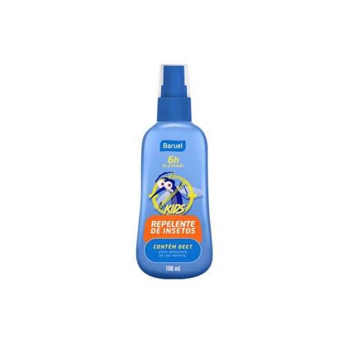 Imagem do produto Repelente Infantil Baruel Kids - Com DEET Spray 100Ml