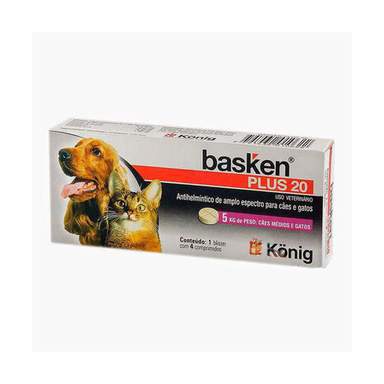 Imagem do produto Basken Plus 20 Caixa Com 4  Comprimidos