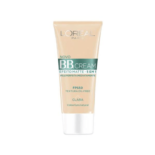 Imagem do produto Bb Cream L'oréal Fps 50 Efeito Matte 5 Em 1 Cor Clara 30Ml