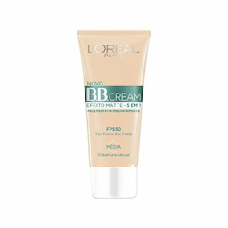 Bb Cream L'oréal Fps 50 Efeito Matte 5 Em 1 Cor Média 30Ml