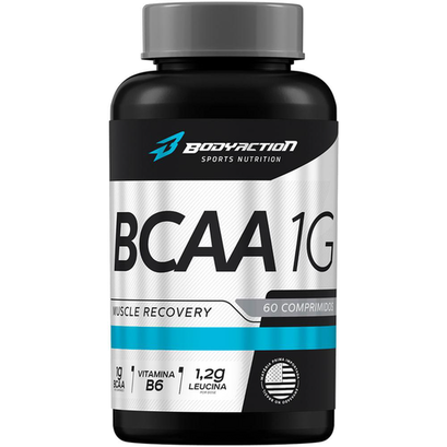 Imagem do produto Bcaa 1G Body Action Bcaa 1G 60 Tabletes Body Action