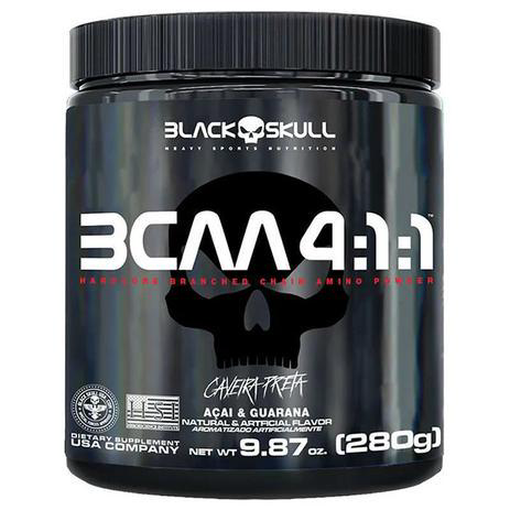 Imagem do produto Bcaa 4.1.1 Guaraná Com Açaí 280G, Black Skull