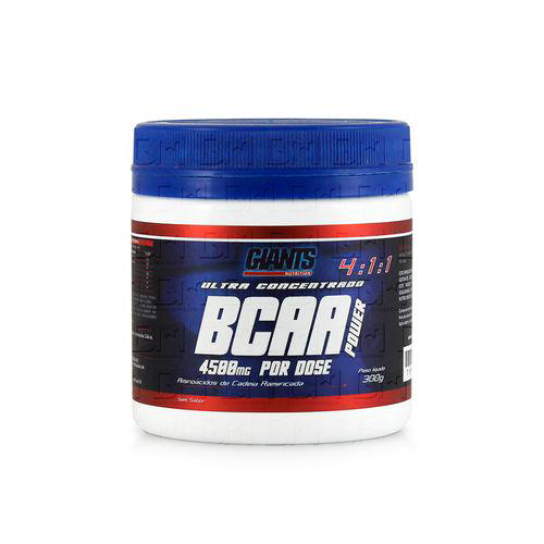 Imagem do produto Bcaa Powder 4:1:1 4500Mg 250G Giants Nutrition Bcaa Powder 4:1:1 4500Mg 250G Sem Sabor Giants Nutrition