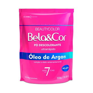 Imagem do produto Bela & Cor Óleo De Argan Pó Descolorante Azul 300G