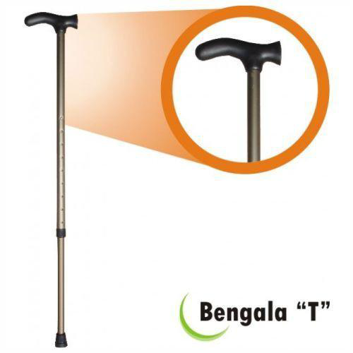 Imagem do produto Bengala Tipo T Regulável Alumínio Bronze Alo