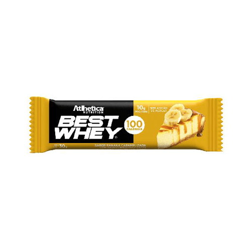 Imagem do produto Best Whey Bar Torta De Banana Atlhetica Nutrition