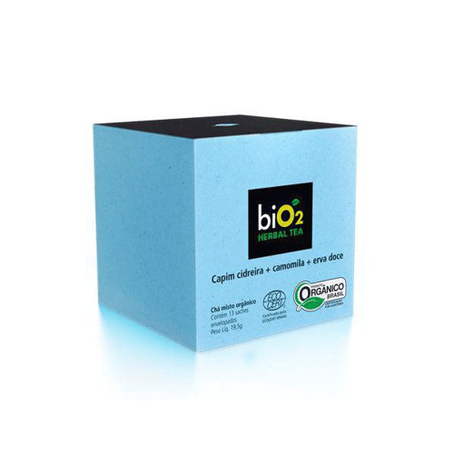 Imagem do produto Bio2 Bio2 Herbal Tea Capim Cidreira E Camomila E Erva Doce 19G Bio2