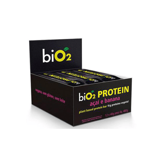 Imagem do produto Bio2 Protein Bar Açaí E Banana 12X40g