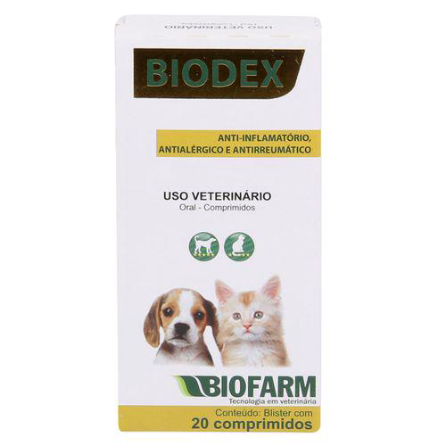 Imagem do produto Biodex Biofarm C/ 20 Comp. 120Mg