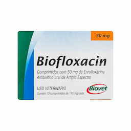 Biofloxacin 50Mg Veterinário