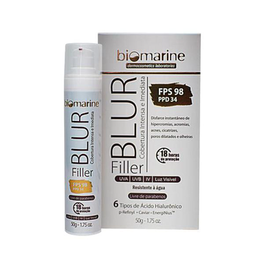 Imagem do produto Biomarine Bb Cream Blur Filler Fps 98 Chocolate