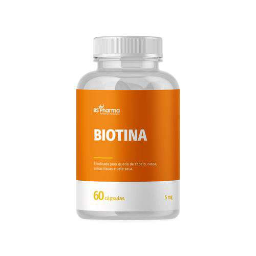 Imagem do produto Biotina 5 Mg 60 Cápsulas
