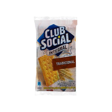 Imagem do produto Biscoito Club Social Integral Tradicional Com 6 Unidades De 24G Cada