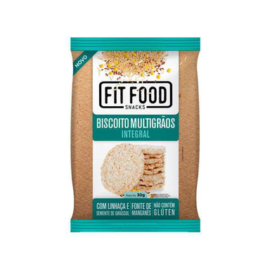 Imagem do produto Biscoito De Arroz Fit Food Multigrãos 30G