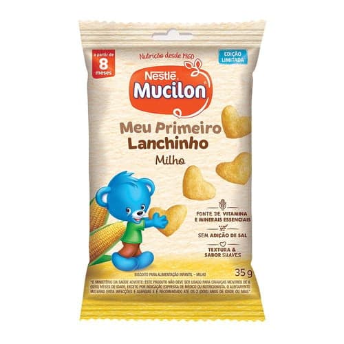 Imagem do produto Biscoito Mucilon Snack Milho 35G
