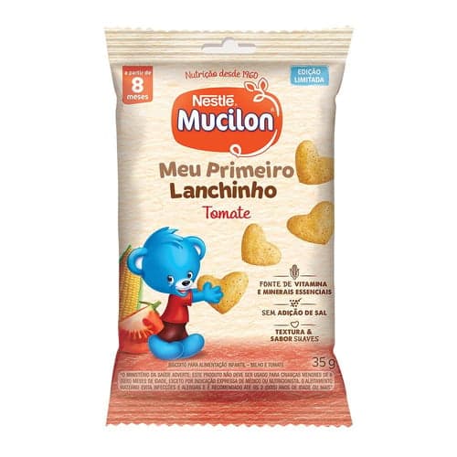 Imagem do produto Biscoito Mucilon Snack Tomate 35G
