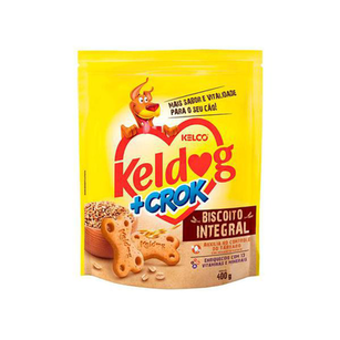 Biscoito Para Cão Keldog +Crock Integral 400G