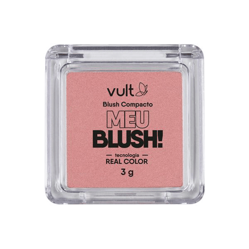 Imagem do produto Blush Compacto Vult Meu Blush 3G Rosa Perolado