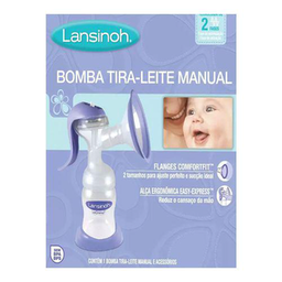 Imagem do produto Bomba Tiraleite Materno Manual 2 Fases Lansinoh