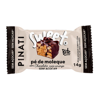 Imagem do produto Bombom Pé De Moleque Com Chocolate Pinati Sweet Bite 24X14g Panvel Farmácias