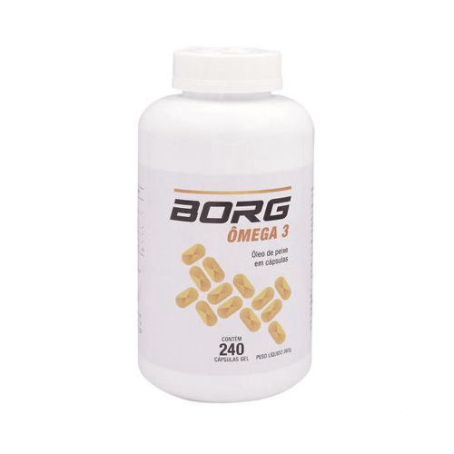 Imagem do produto Borg Omega 3 1000Mg Com 240 Cápsulas
