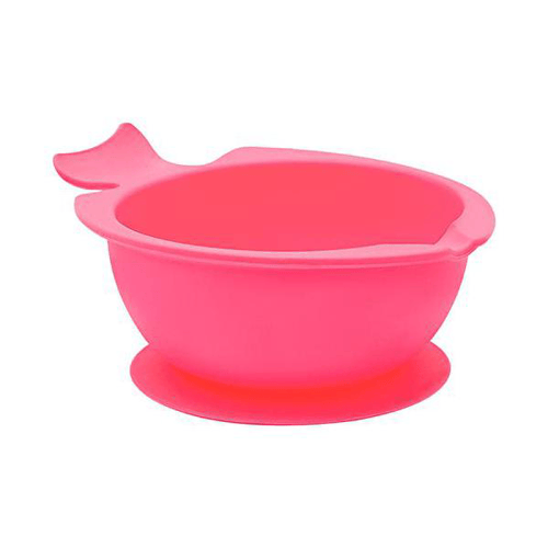 Imagem do produto Bowl Em Silicone Com Ventosa Rosa 6M+ Buba Buba12637 Bowl De Silicone Com Ventosa Rosa