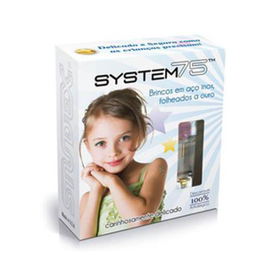 Imagem do produto Brincos Baby System75 Com Aplicador Descartável