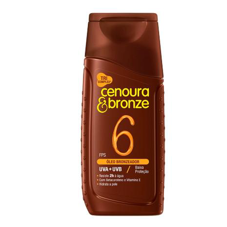 Imagem do produto Bronzeador - Cenoura&Bronze Ole Fps6 110Ml