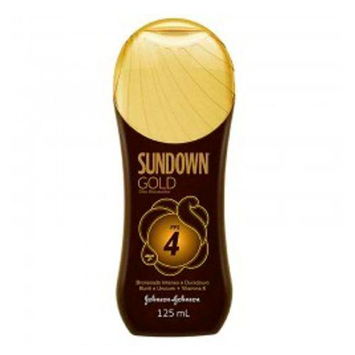 Imagem do produto Bronzeador - Sundown Gold Oleo Fps 4 125Ml