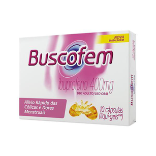 Imagem do produto Buscofem - 400Mg 10 Comprimidos