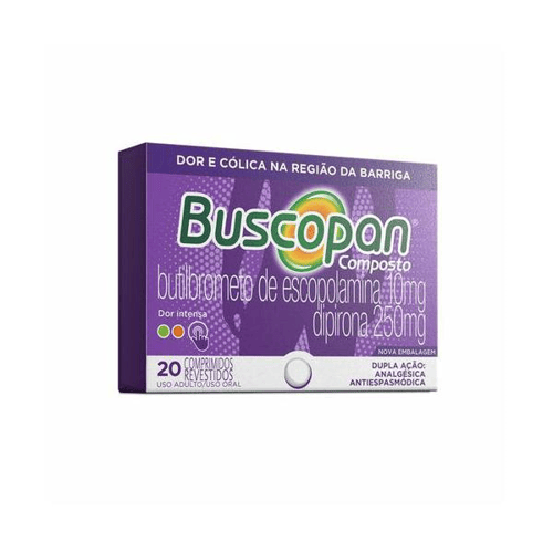 Imagem do produto Buscopan Composto 20 Comprimidos Revestidos
