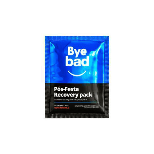 Imagem do produto Bye Bad Postrave Recover Pack Com 4 Cápsulas