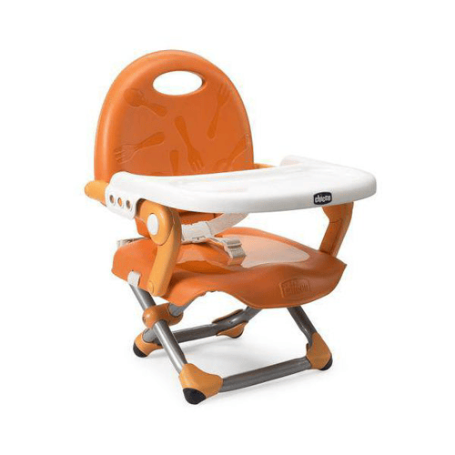Imagem do produto Cadeira De Alimentação Chicco Assento Elevatório Pocket Snack Mandarino