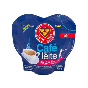 Imagem do produto Café Com Leite 3 Corações