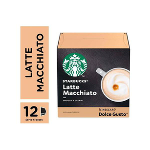 Imagem do produto Cafe Em Capsula Starbucks Dolce Gusto Latte Macchiato 12 Capsulas