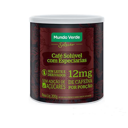 Imagem do produto Café Solúvel Com Especiarias Mv Seleção 200G Mundo Verde