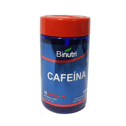 Imagem do produto Cafeína 500Mg Com 60 Cápsulas Binutri