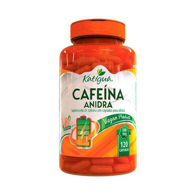 Imagem do produto Cafeina Anidra 500Mg Cafeina Anidra 500Mg Com 120 Capsulas