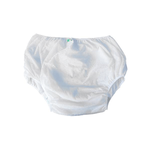 Imagem do produto Calça Plástica Geriátrica Sem Botão Branca Senior Care P