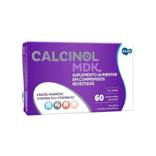 Imagem do produto Calcinol Mdk Com 60 Comprimidos Revestidos