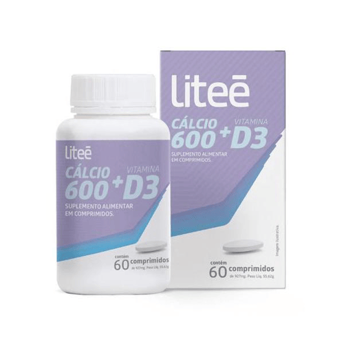 Imagem do produto Calcio 600/Vitamina D3 60 Comprimidos