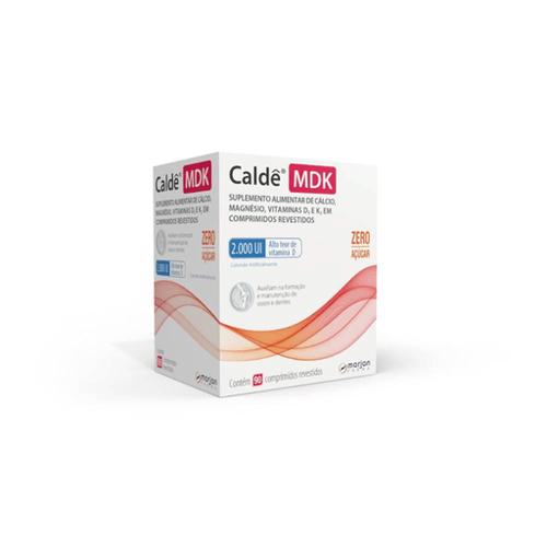 Imagem do produto Cálcio Caldê Mdk 2000 Ui 90 Comprimidos Revestidos Panvel Farmácias