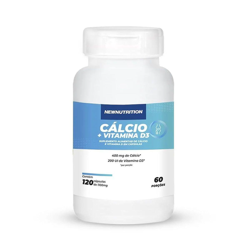 Imagem do produto Cálcio Com Vitamina D3 120 Cápsulas Newnutrition