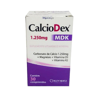 Imagem do produto Calciodex Mdk 1.250Mg 30 Comprimidos