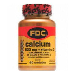 Imagem do produto Calcium 600Mg E Vitamina D Com 60 Comprimidos Fdc