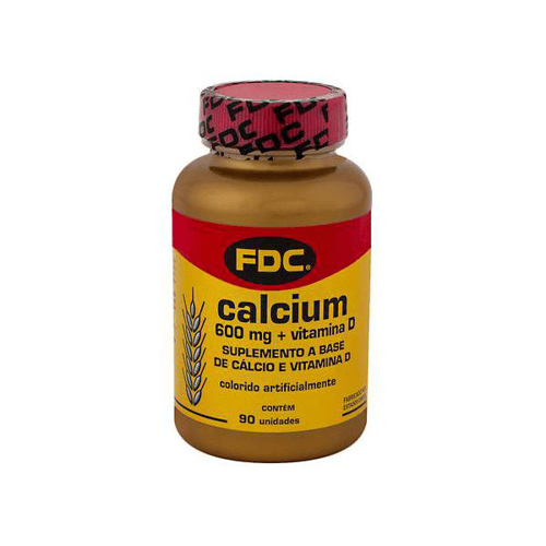 Calcium - 600Mg E Vitamina D Com 90 Comprimidos Fdc
