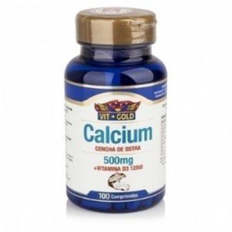 Imagem do produto Calcium Oyster Shell 500 Mg Com 100 Comprimidos