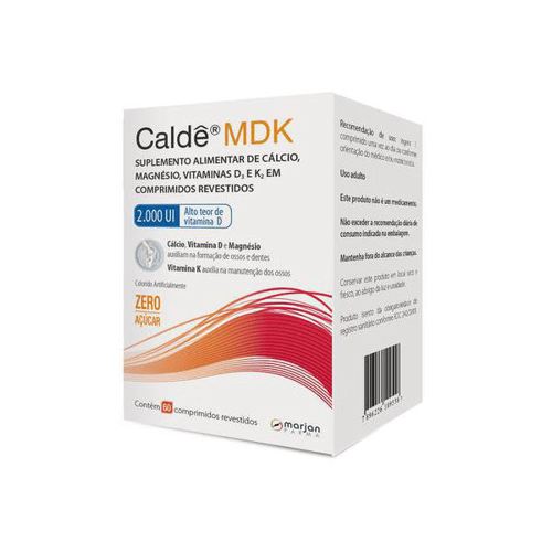 Imagem do produto Caldê Mdk 2000Ui Com 60 Comprimidos Revestidos