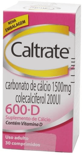Caltrate - 600+D 400Ui 30 Comprimidos
