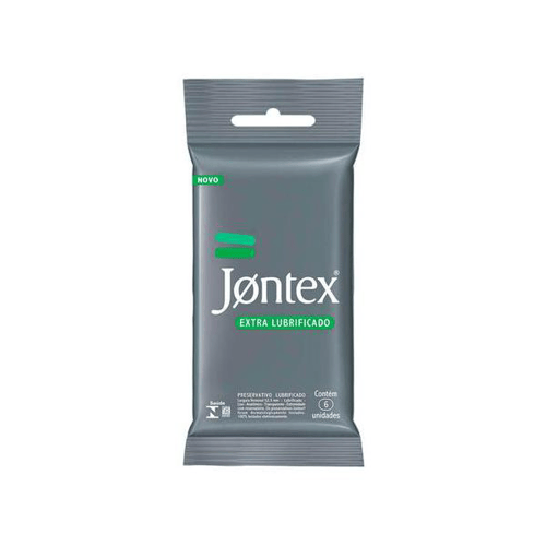 Imagem do produto Camisinha Jontex Confort Plus Extralubrificado Com 6 Unidades 6 Unidades